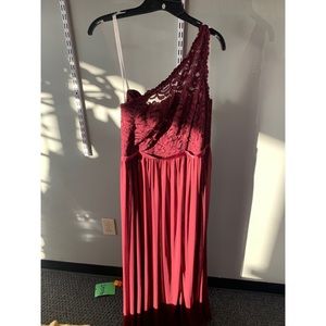 Maroon Formal Dress